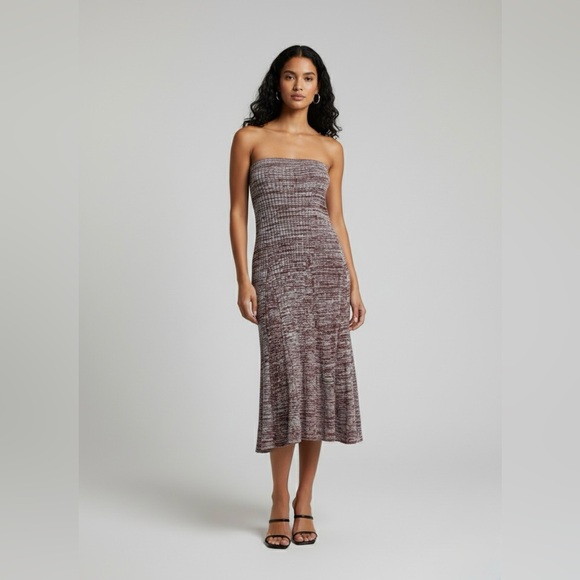 winter white dress womens Georgiana Boucle Dress  SEROYA